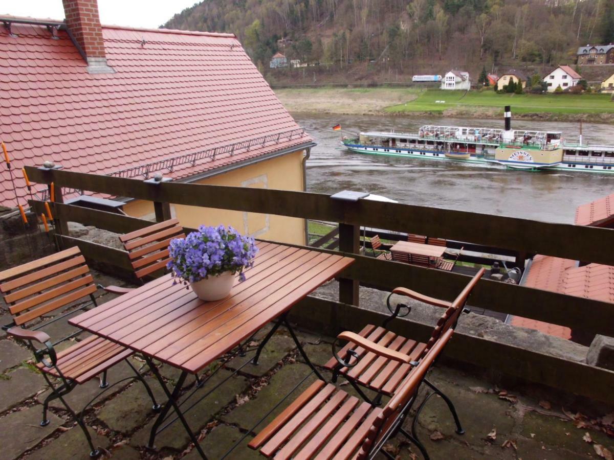 Ferien Im Denkmal An Der Elbe Apartment Stadt Wehlen Exterior photo