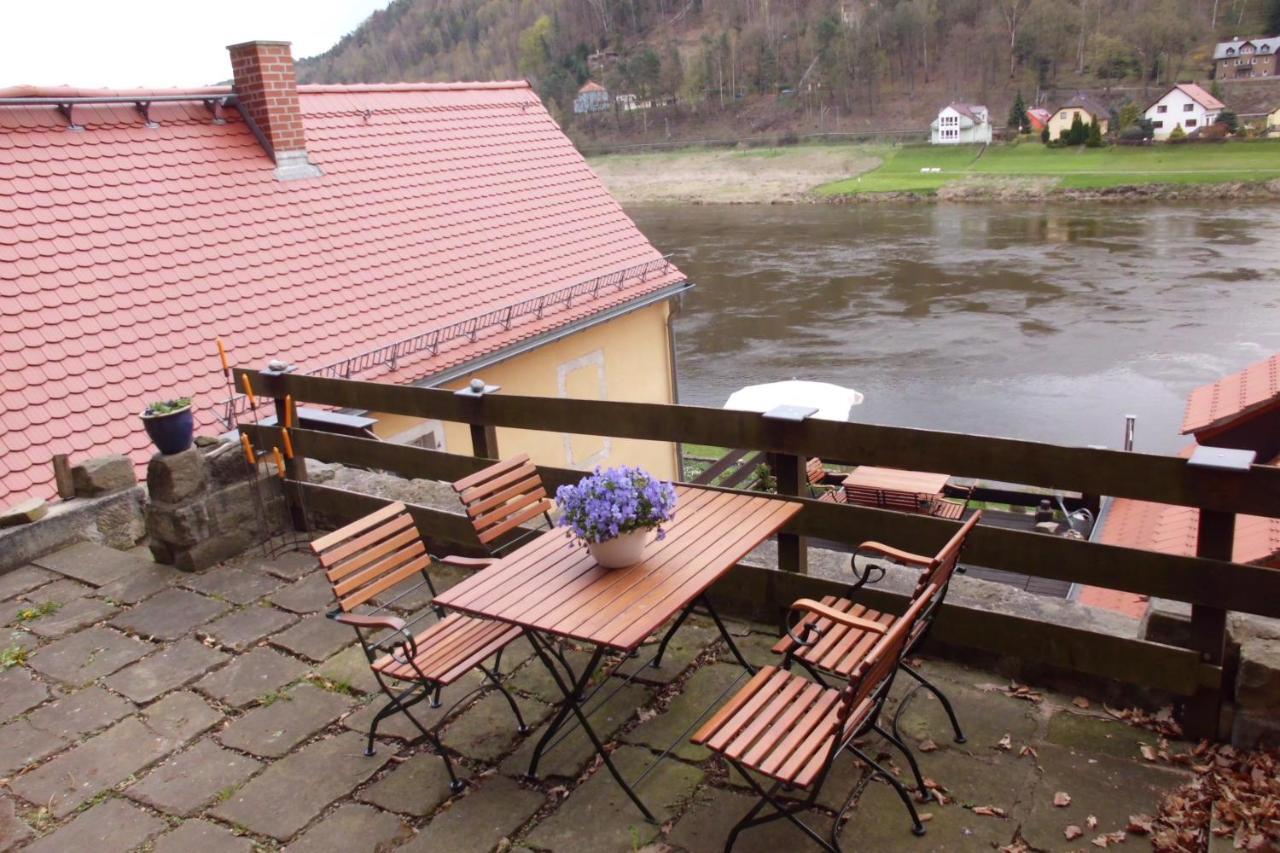 Ferien Im Denkmal An Der Elbe Apartment Stadt Wehlen Exterior photo